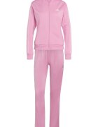 adidas Sportswear Спортен екип W ESS 3S TS с цип и лого Бледо розово