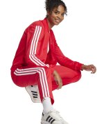 adidas Sportswear Спортен екип W ESS 3S TS с цип и лого Бял/Корал