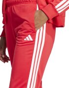adidas Sportswear Спортен екип W ESS 3S TS с цип и лого Бял/Корал