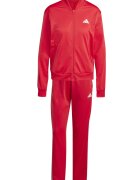 adidas Sportswear Спортен екип W ESS 3S TS с цип и лого Бял/Корал