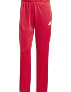 adidas Sportswear Спортен екип W ESS 3S TS с цип и лого Бял/Корал