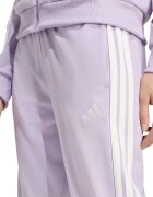 adidas Sportswear Спортен екип W ESS 3S TS с цип и лого Бял/Лилав
