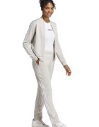 adidas Sportswear Спортен екип W ESS 3S TS с цип и лого Бял/Слонова кост