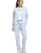 adidas Sportswear Спортен екип W ESS 3S TS с цип и лого Бял/Светлосин