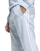 adidas Sportswear Спортен екип W ESS 3S TS с цип и лого Бял/Светлосин