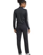 adidas Sportswear Спортен екип W ESS 3S TS с цип и лого Черен