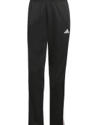 adidas Sportswear Спортен екип W ESS 3S TS с цип и лого Черен/Бледо розово