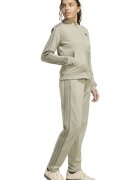 adidas Sportswear Спортен екип W ESS 3S TS с цип и лого Каки