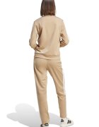 adidas Sportswear Спортен екип W ESS 3S TS с цип и лого Камел