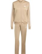 adidas Sportswear Спортен екип W ESS 3S TS с цип и лого Камел