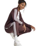 adidas Sportswear Спортен екип W ESS 3S TS с цип и лого Коняк кафяв