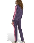 adidas Sportswear Спортен екип W ESS 3S TS с цип и лого Тъмно лилаво
