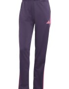 adidas Sportswear Спортен екип W ESS 3S TS с цип и лого Тъмно лилаво