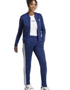 adidas Sportswear Спортен екип W ESS 3S TS с цип и лого Тъмносин