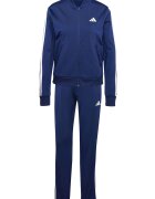 adidas Sportswear Спортен екип W ESS 3S TS с цип и лого Тъмносин