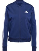 adidas Sportswear Спортен екип W ESS 3S TS с цип и лого Тъмносин
