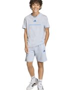 adidas Sportswear Спортен къс панталон с лого Бледо синьо