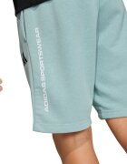 adidas Sportswear Спортен къс панталон с лого Бледозелен