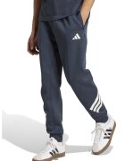 adidas Sportswear Спортен панталон с памук с лого - Бял/Тъмносин