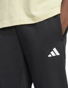 adidas Sportswear Спортен панталон с памук с лого Черен