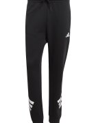 adidas Sportswear Спортен панталон с памук с лого Черен
