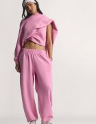 adidas Sportswear Спортен панталон Soft Lux Бял/Светлорозов