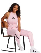 adidas Sportswear Спортен панталон Z.N.E. с джобове с цип - Черен/Пастелнорозов