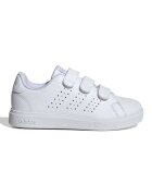 adidas Sportswear Спортни обувки Advantage Base 2.0 от еко кожа с велкро Бял