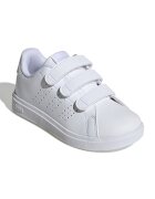 adidas Sportswear Спортни обувки Advantage Base 2.0 от еко кожа с велкро Бял