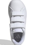 adidas Sportswear Спортни обувки Advantage Base 2.0 от еко кожа с велкро Бял