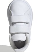 adidas Sportswear Спортни обувки Advantage от еко кожа с велкро Бял