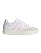 adidas Sportswear Спортни обувки Barreda от еко кожа с велур - Бял/Бледо розово