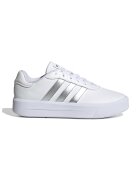 adidas Sportswear Спортни обувки Court от еко кожа с лого - Бял/Сребрист