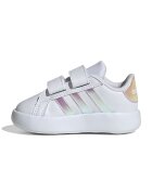 adidas Sportswear Спортни обувки Grand Court 2.0 от еко кожа с велкро Бял/Розово/Сребрист