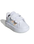 adidas Sportswear Спортни обувки Grand Court 2.0 от еко кожа с велкро Бял/Розово/Сребрист