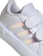 adidas Sportswear Спортни обувки Grand Court 2.0 от еко кожа с велкро Бял/Розово/Сребрист