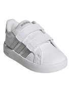 adidas Sportswear Спортни обувки Grand Court 3.0 от еко кожа с велкро Бял/Сребрист