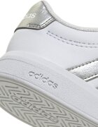 adidas Sportswear Спортни обувки Grand Court 3.0 от еко кожа с велкро Бял/Сребрист
