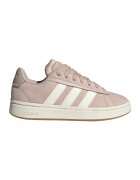 adidas Sportswear Спортни обувки Grand Court Alpha от еко велур - Бял/Светло кафяво