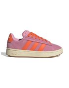 adidas Sportswear Спортни обувки Grand Court Alpha от еко велур - Фуксия/Мандарина