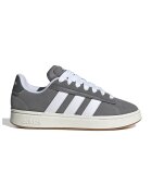 adidas Sportswear Спортни обувки Grand Court Alpha от велур - Бял/Сиво-кафяв