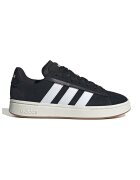 adidas Sportswear Спортни обувки Grand Court Alpha от велур - Избеляло черно/Бял