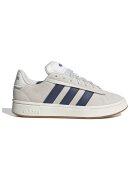 adidas Sportswear Спортни обувки Grand Court Alpha от велур - Тъмносин/Светло бежово