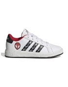 adidas Sportswear Спортни обувки Grand Court с щампа на Spiderman - Бял/Черен
