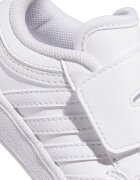 adidas Sportswear Спортни обувки Hoops 4.0 от еко кожа с велкро Бял