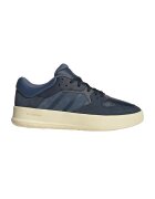 adidas Sportswear Спортни обувки от кожа Court 24 с велур - Прашно синьо/Крем