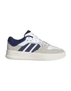 adidas Sportswear Спортни обувки от кожа Court 24 с велур - Прашно синьо/Мръснобял/Светло бежово