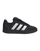 adidas Sportswear Спортни обувки от велур Grand Court Alpha с контрастни шевове - Бял/Черен