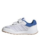 adidas Sportswear Спортни обувки Tensaur от еко кожа с велкро Бял/Кралско Синьо