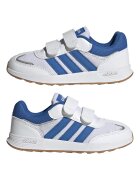 adidas Sportswear Спортни обувки Tensaur от еко кожа с велкро Бял/Кралско Синьо